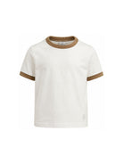 T-shirt per bambino Eleventy Kids beige a girocollo EY8P41 Z3708 101BG ELEVENTY KIDS 