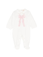 Tutina per neonata Elisabetta Franchi La Mia Bambina  con dettaglio fiocco ENTU1460JF054 0285 ElISABETTA FRANCHI KIDS 