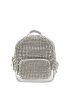 Zaino per bambina Monnalisa Kids argento con decorazione con strass 79H002 8069 0075 MONNALISA KIDS 