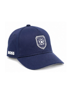 Cappello da baseball per bambino BOSS Kids blu con applicazione logo J53120 84N BOSS KIDS 