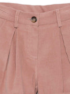 Shorts per bambina Philosophy di Lorenzo Serafini Kids rosa con chiusura frontale I1F407 6851 P066 PHILOSOPHY 