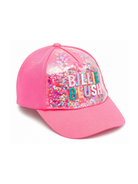 Cappello per bambina Billieblush fucsia con logo in rilievo U22009 499 BILLIEBLUSH KIDS 