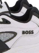 Sneakers per bambino Boss Kids bianche con inserti in rete J52570 10P BOSS KIDS 