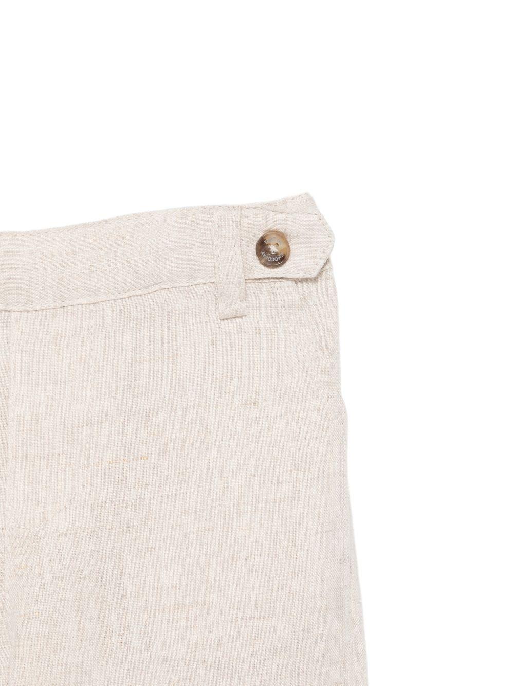 Pantaloni per neonato Tartine Et Chocolat beige con vita elasticizzata CC22001 17 TArtine & Chocolat KIDS 