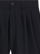 Shorts per bambino Givenchy Kids blu con pieghe H31111 061 GIVENCHY KIDS 