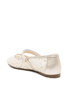 Ballerine per bambina Eli1957 beige con cinturino floreale 40143AN BEIGE Eli Kids 