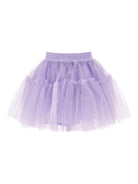 Gonna per bambina Monnalisa viola con ruches 17GGON T9945 0065 MONNALISA KIDS 