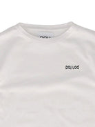 T-shirt per bambino Douuod Kids bianca con logo sul davanti DZ8P20 Z3708 101 DOUUOD KIDS 