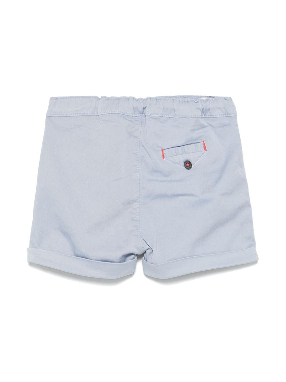 Shorts per neonato Tartine Et Chocolat azzurro in twill CA26131 44 TArtine & Chocolat KIDS 