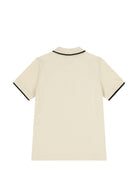 Polo per bambino Boss Kids color crema con chiusura a bottoni J53169 21C BOSS KIDS 