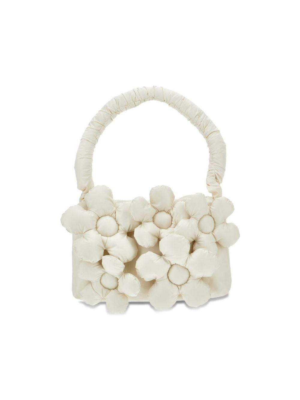 Borsa per bambina Monnalisa Kids bianca con design imbottito 17H001 8026 029F MONNALISA KIDS 