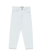 Jeans per bambino Aspesi Kids in denim azzurro con logo S25072PLJ0042 49C ASPESI KIDS 