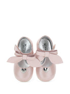 Ballerine per bambina Monnalisa Kids rosa con applicazione fiocco 83H000 8777 094F MONNALISA KIDS 