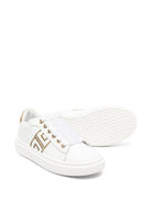 Sneakers per bambina Elisabetta Franchi La Mia Bambina bianche con dettaglio logo F4A9E05040092 B093 ElISABETTA FRANCHI KIDS 