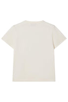 T-shirt per bambina Emilio Pucci Junior bianca con ricamo logo PY8A01 Z3672 102LI EMILIO PUCCI KIDS 