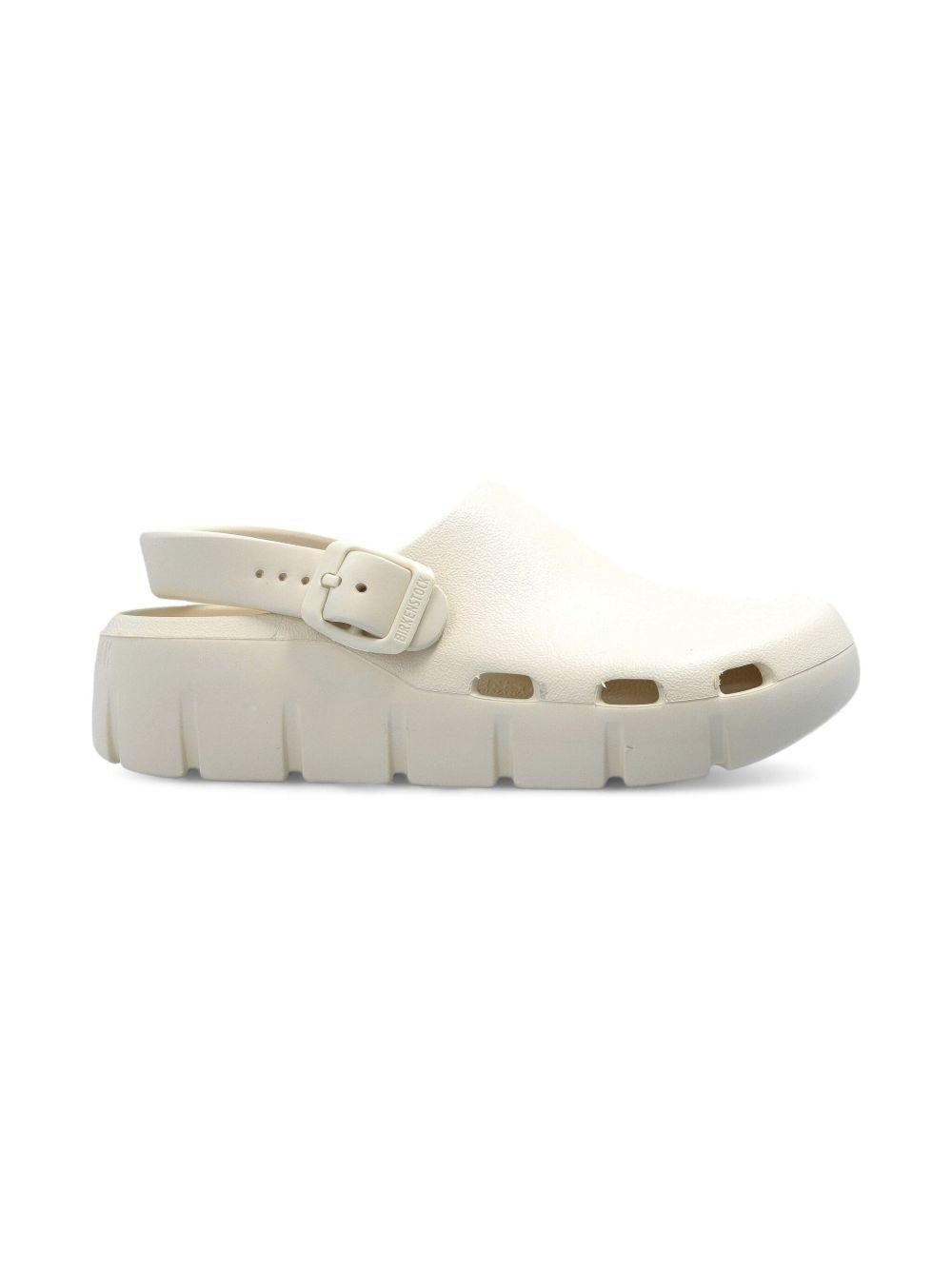 Sandali per bambini Birkenstock Kids Birki Flow beige con cinturino alla caviglia 1029567 EGGSHELL BIRKENSTOCK KIDS 