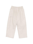 Pantaloni per bambina Douuod beige con vita elasticizzata DY6P61 H0076 108 DOUUOD KIDS 