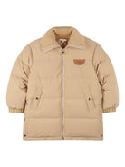 Giubbino per bambina Chloé Kids beige con applicazione con logo C20663 231 CHLOE' KIDS 