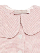 Cardigan per neonata La Stupenderia rosa con colletto arricciato 1TCGC22 M06 LA STUPENDERIA 