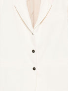 Blazer per donna Alysi bianco con texture a coste 165801 A5049 BURRO ALYSI 