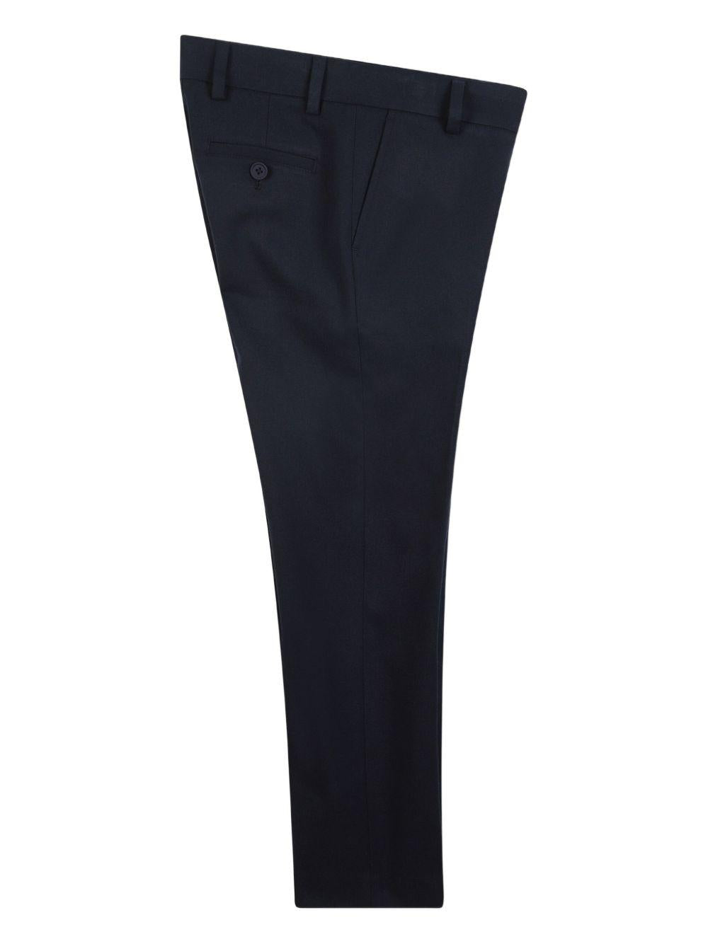 Abito da bambino Boss Kids blu navy con revers classici J52684 862 BOSS KIDS 