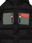 Giubbino per bambino Stella McCartney Kids nero con design trapuntato TX2Q27 Z0536 930 STELLA McCARTNEY KIDS 
