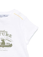 T-shirt per neonato Tartine Et Chocolat bianco con stampa CA10061 01 TArtine & Chocolat 