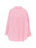 Giacca per bambina Emilio Pucci Junior rosa con taschino PY2A24 D0139 542 EMILIO PUCCI JUNIOR 