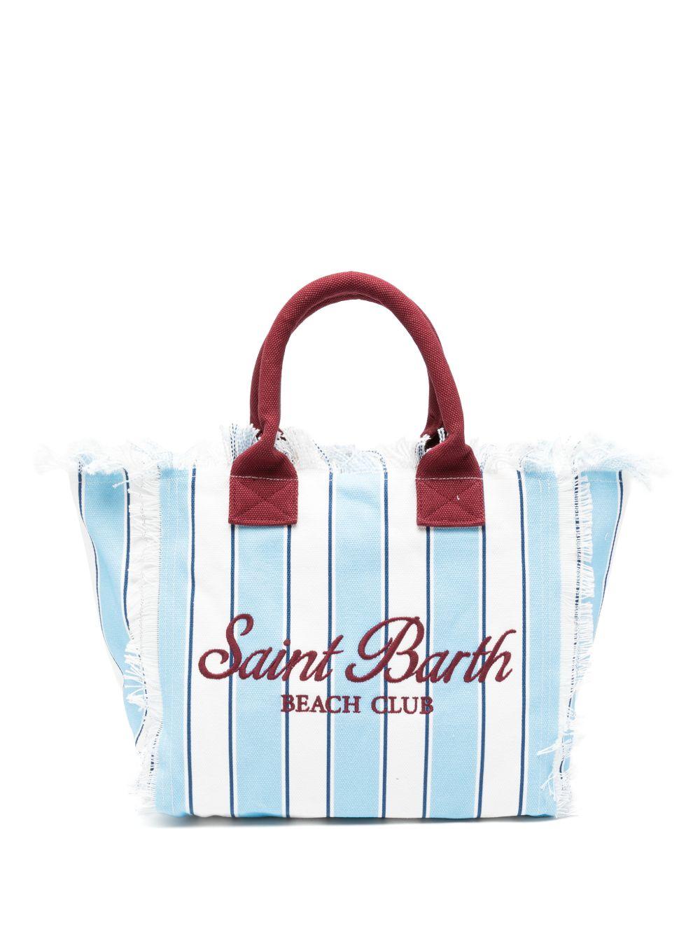 Borsa Vanity MC2 Saint Barth multicolore con design a righe VANI001 00938L MC2 ST. BARTH KIDS 