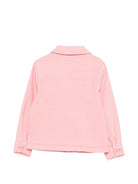 Giacca per bambina Stella McCartney Kids rosa con ricamo a fiori TY2A57 Z0156 509 STELLA McCARTNEY KIDS 