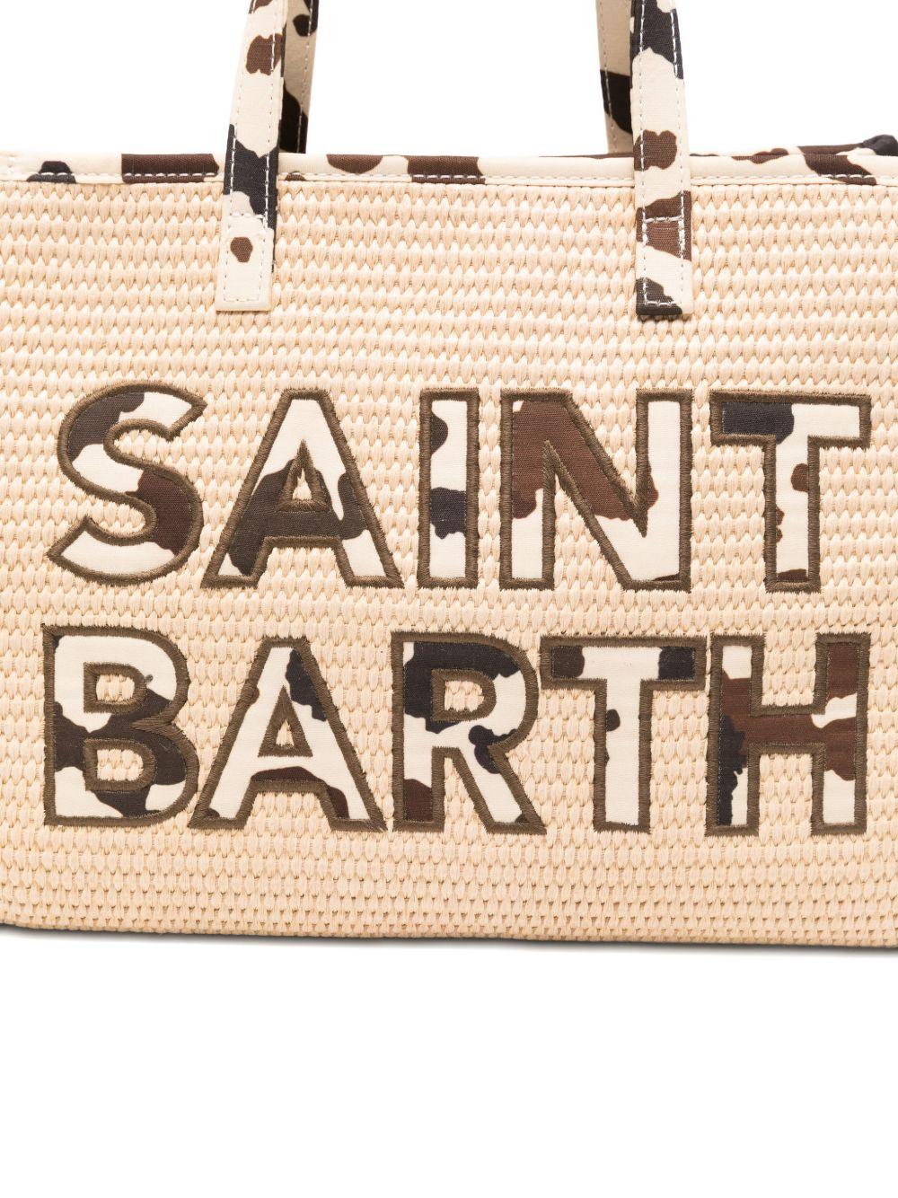 Borsa Vivian medium MC2 Saint Barth beige con rifiniture muccate VVID001 00370L MC2 ST. BARTH KIDS 