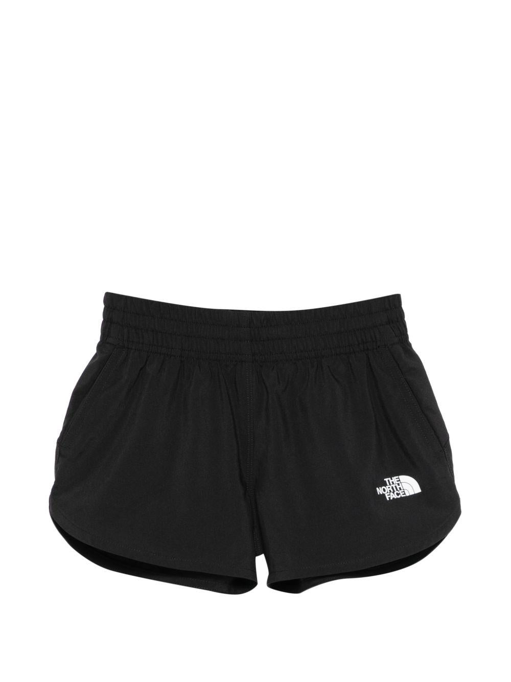 Shorts per bambina The North Face Kids nero con stampa logo NF0A8F97 JK31 THE NORTH FACE KIDS 