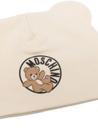 Set 2 pezzi Moschino Kids beige con stampa Teddy bear MUY096LCA19 20404 MOSCHINO KIDS 