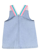 Abito per neonata Billieblush denim con inserti colorati U21790 Z04 BILLIEBLUSH KIDS 