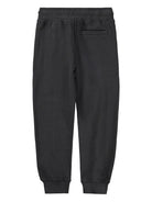 Pantaloni Alvar per bambino Molo neri con quadrante con smiley 6S26I201 0099 MOLO KIDS 