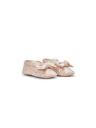 Ballerine per neonata BabyWalker beige con glitter con fiocco PB1645 NUDE BABYWALKER KIDS 