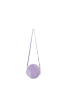 Borsa a spalla per bambina Monnalisa viola con design a forma di rosa 19G011 7066 0065 MONNALISA KIDS 