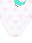 Costume da bagno per bambina MC2 Saint Barth Kids x Disney bianco con stampa grafica CARO001 02309L MC2 ST. BARTH KIDS 