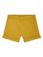 Shorts Ecady per neonata Bonpoint giallo con vita elasticizzata S05YBEW00003 030A BONPOINT KIDS 