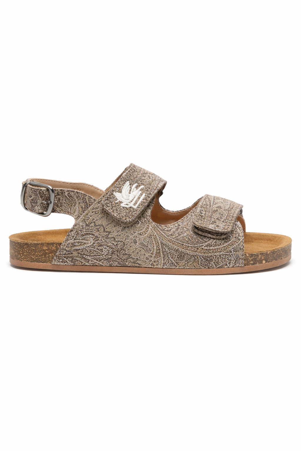 Sandali per bambino ETRO KIDS marrone con motivo paisley GY0P46 U0264 311 ETRO KIDS 