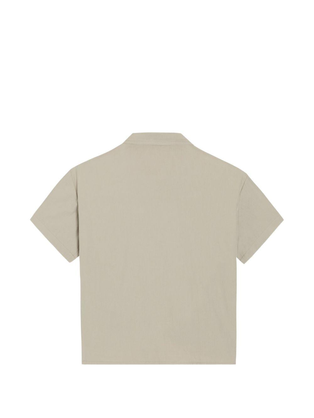 Camicia per bambino Dolce & Gabbana Kids beige in gabardine L44S74 FU63D M0724 DOLCE & GABBANA KIDS 