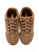 Sneakers per bambini Puma Kids marroni con logo dorato 401699 24 PUMA KIDS 