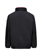 Giubbino per bambino Moncler Enfant nero con applicazione logo L19541A0003953A5E 999 MONCLER KIDS 