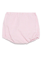 Pantaloncini per neonata Mariella Ferrari rosa a quadri PLE5 010 MARIELLA FERRARI 