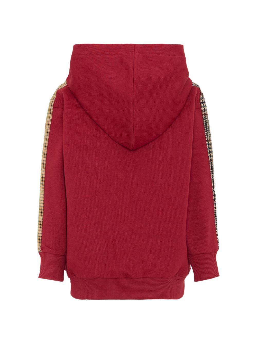 Felpa per bambino Etro Kids rossa con stampa Pegaso sul davanti GZ4P40 Z3183 52C ETRO KIDS 