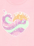 Abito per bambina BillieBlush rosa con motivo a cuore arricciato U21831 499 BILLIEBLUSH KIDS 