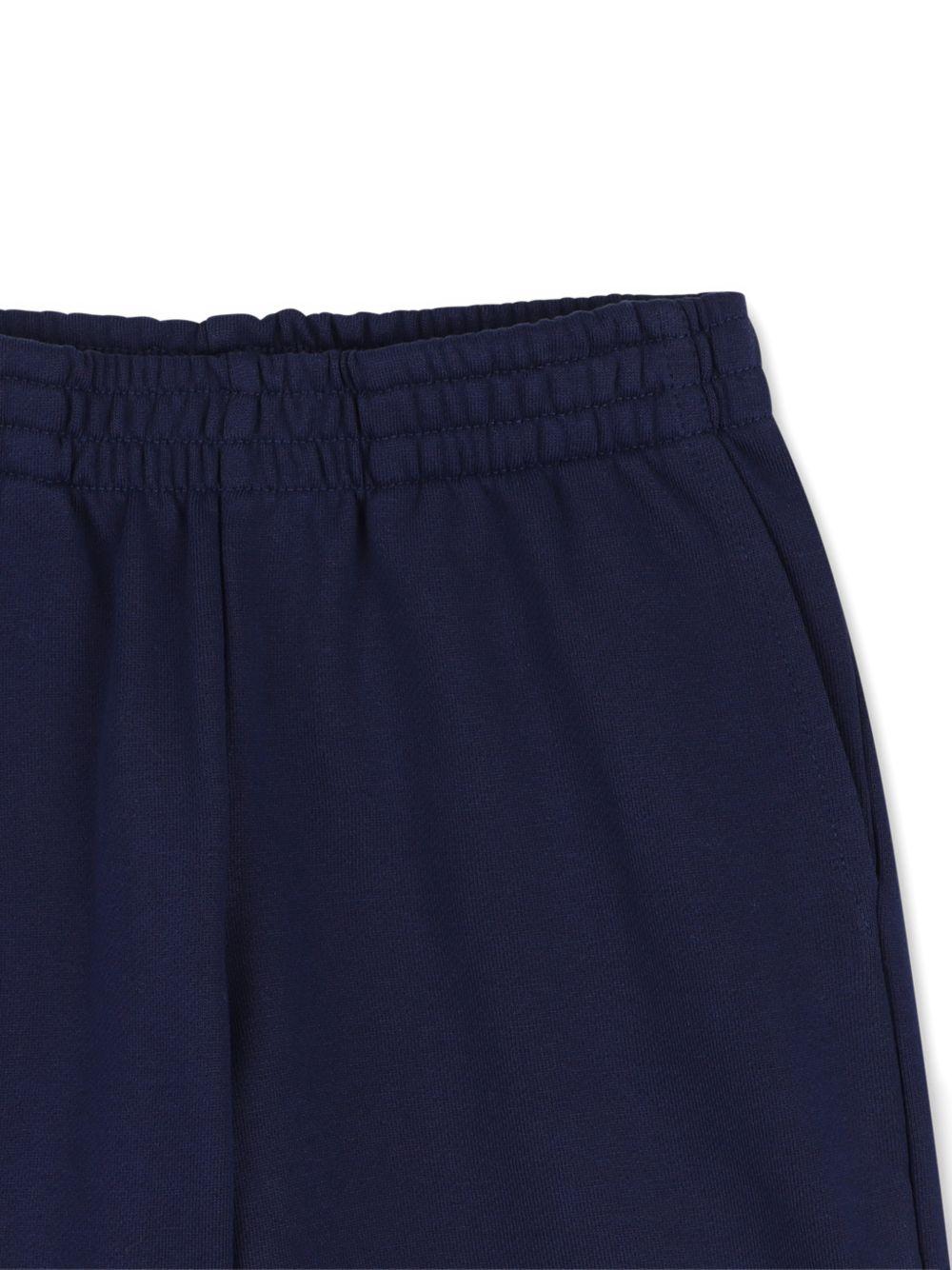 Shorts per bambino Kenzo Kids blu con stampa logo K61696 84N KENZO KIDS 
