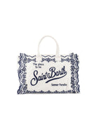 Borsa Vanity MC2 Saint barth bianca in pizzo sangallo VANI0029 02534L MC2 ST. BARTH KIDS 