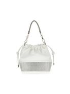 Borsa per bambina Monnalisa bianca con decorazione a strass 79G004 7742 0001 MONNALISA 