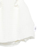 Abito per neonata Douuod Kids bianco con dettagli arricciati DYA012 U0267 100 DOUUOD KIDS 